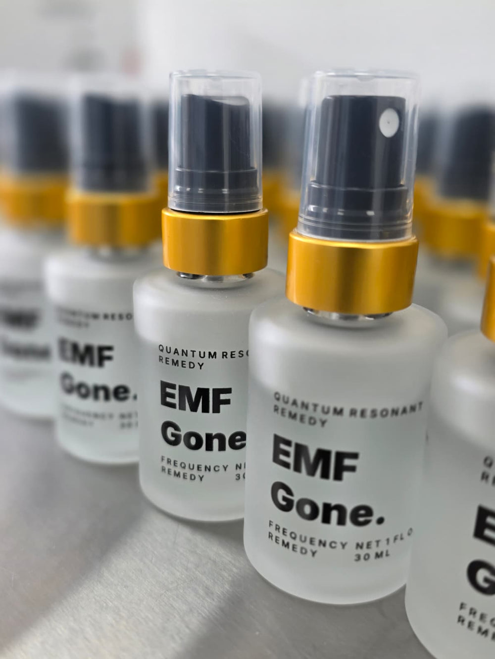EMF Gone — frequency-imprinted daily spray, 30 mL