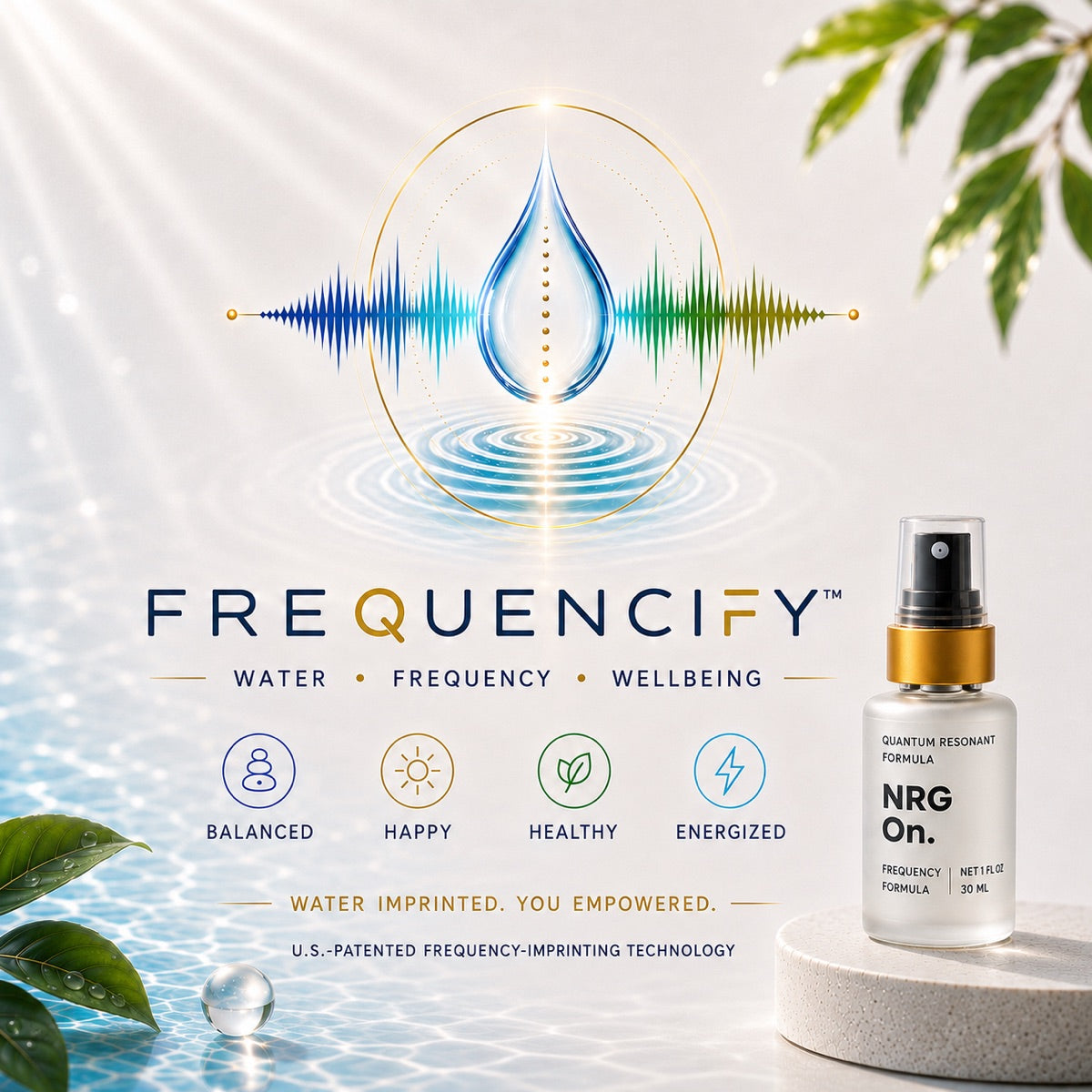 Frequencify: water, frequency, wellbeing